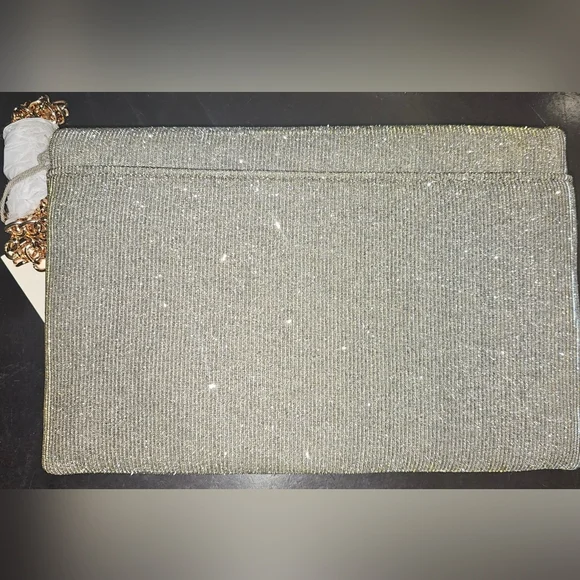 MULTICOLOR/GLITTER CLUTCH/SHOULDER BAG - Picture 4 of 4